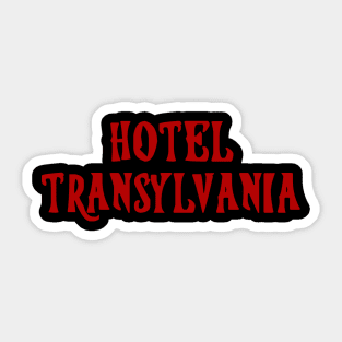 Hotel Transylvania Sticker